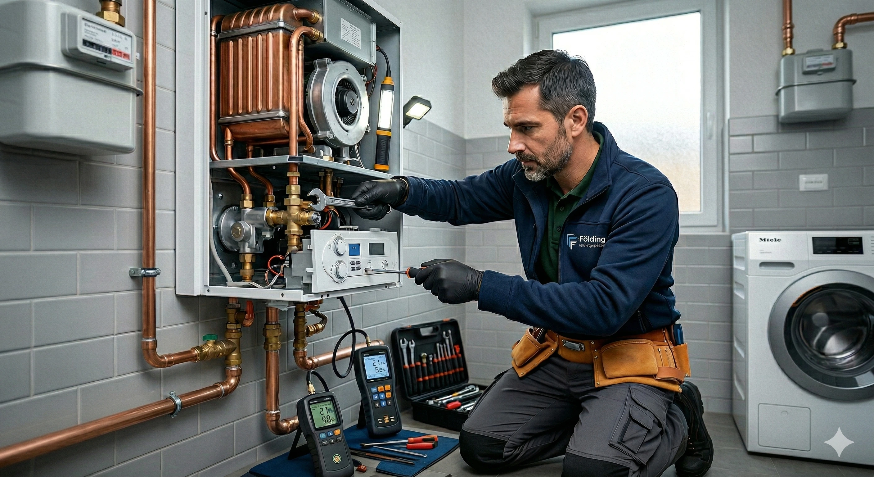 Gázbojler karbantartás és csere